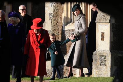 Prima messa di Natale a Sandringham per la principessa Charlotte 7