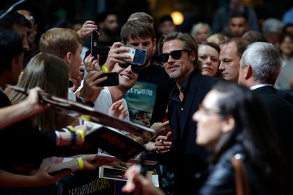 Bagno di folla a Berlino per gli attori di "C'era una volta ... in Hollywood"  8