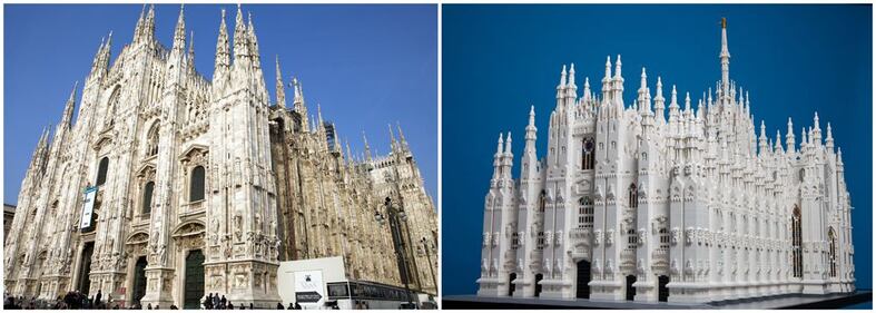 Milano, un Duomo da 100mila mattoncini Lego 6