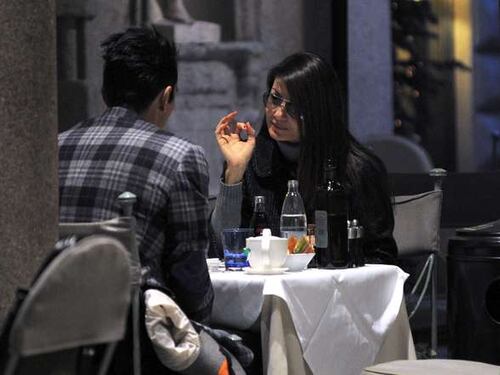 Buffon e D'Amico pizzicati a cena