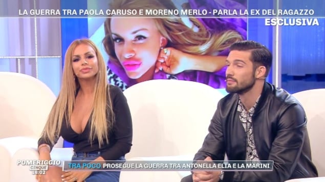 Moreno Merlo: "Ho avuto un flirt con Veronica Graf, ma non ho tradito la Caruso"