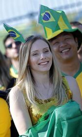 Brasile 2014, i coloratissimi supporters 12
