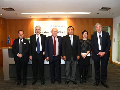Sistema Milano, Pisapia visita la sede di Fiera Milano a Shanghai