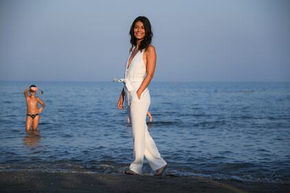 Festival del cinema di Venezia 2019, photocall della madrina Alessandra Mastronardi 7