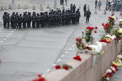 Mosca, migliaia in piazza per Nemtsov 6