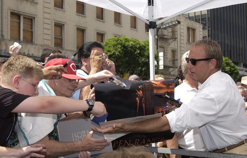 Kevin Costner Walk of Fame ANSA