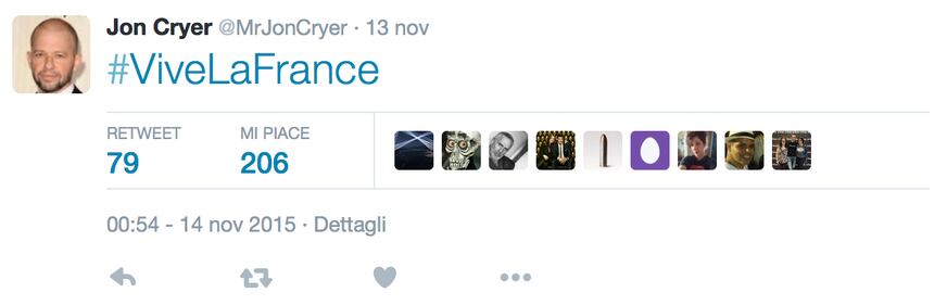 Attentati di Parigi: la reazione dei VIP su Twitter 51