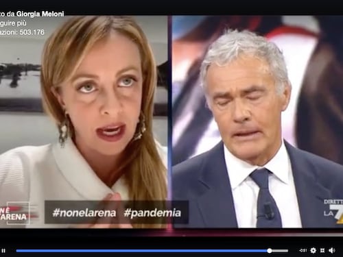 Coronavirus, Meloni: "A me non mi fregano. I cinesi ci hanno portato il virus"