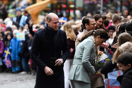 Continua la visita di kate e William in Svezia 16
