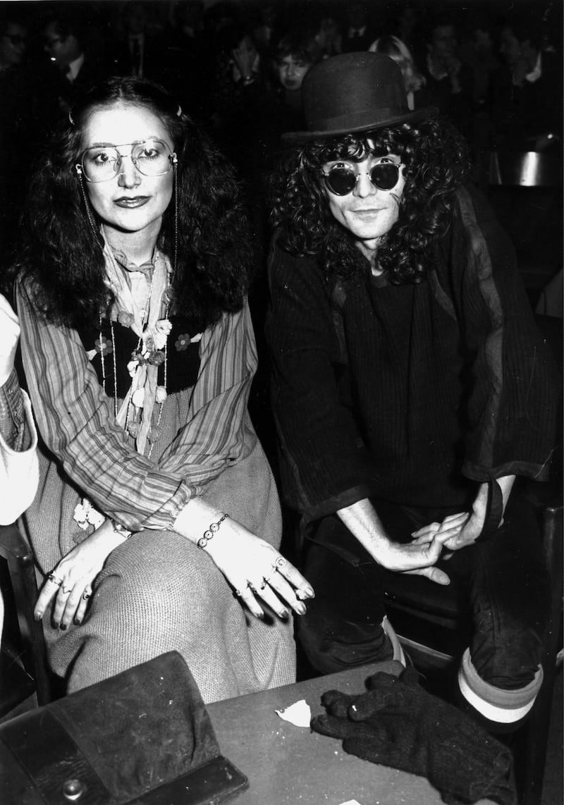 Mia Martini con Renato Zero a Roma (1973)