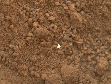 La macchia luminosa del Pianeta Rosso 1