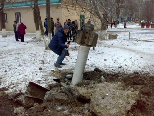 Ucraina, razzi a Kramatorsk