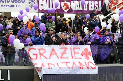 L'omaggio della Fiorentina a Davide Astori 2