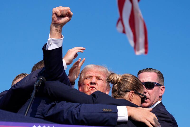 Spari contro Trump in Pennsylvania 1