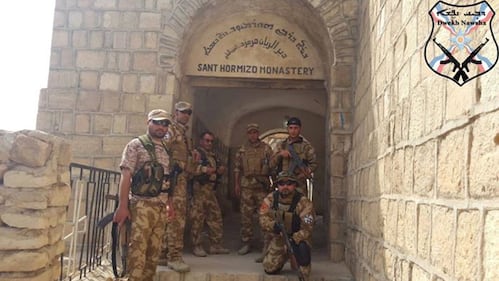 Iraq, i combattenti cristiani di Dwekh Nawsha 2