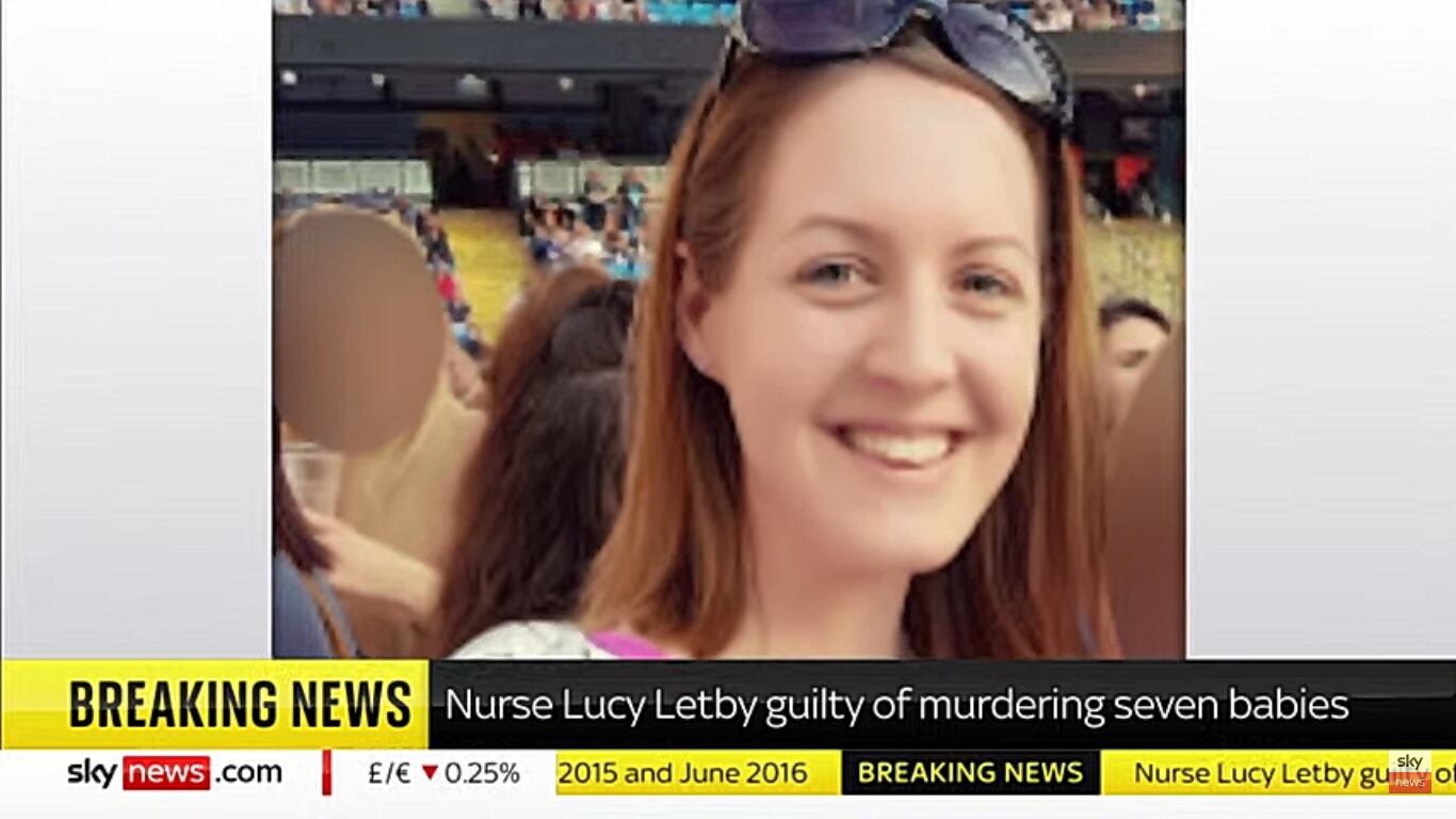 L'infermiera Lucy Letby condannata per l'omicidio di sette bambini