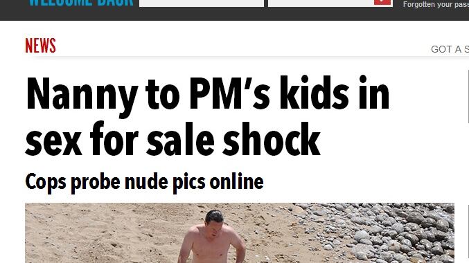 Scandalo per Cameron La porno baby sitter finisce sui siti hard