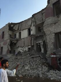 Egitto, esplosione nel centro del Cairo 7