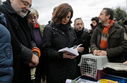 La Boldrini col gatto "Gigibillo" alla Festa degli animali 9