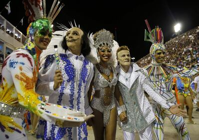 Rio, lo spettacolo delle scuole di samba 8