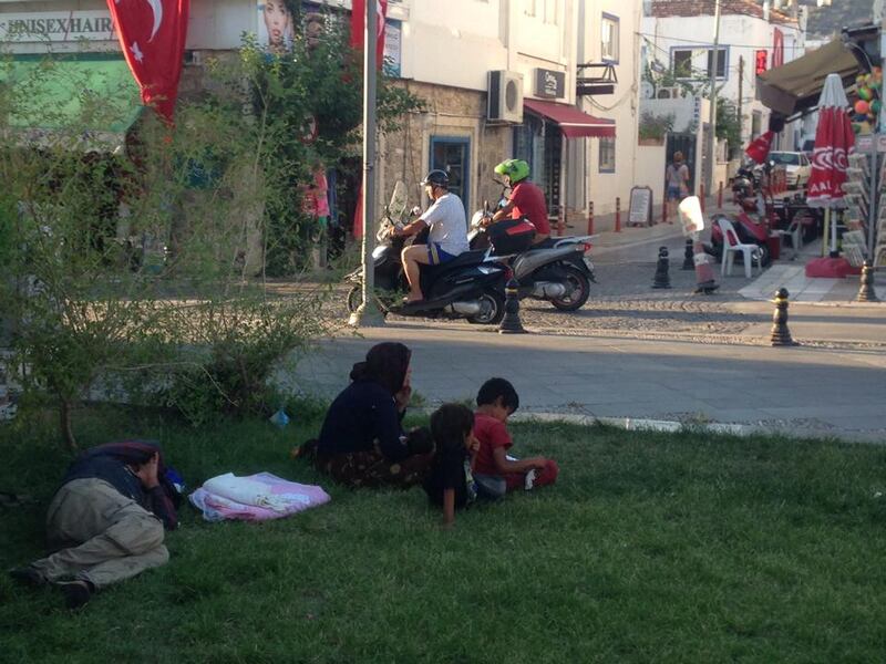 Bodrum, i bimbi dei profughi nel porto degli yatch 7