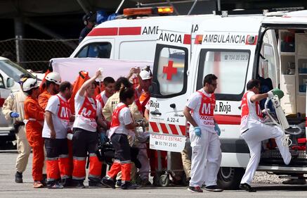 Moto 2, drammatico incidente per Salom 3