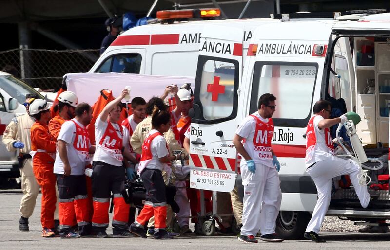 Moto 2, drammatico incidente per Salom 3