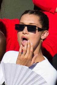 Bella Hadid al Roland Garros in versione "Basic Instinct" 5