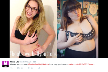 #boobsoverbellybutton, la rivincita delle curvy 2