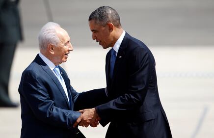Obama arriva in Israele 4