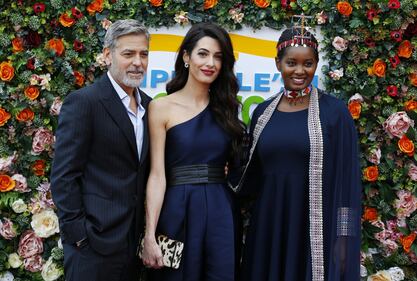 George Clooney e Amal: red carpet nel cuore di Edimburgo  8