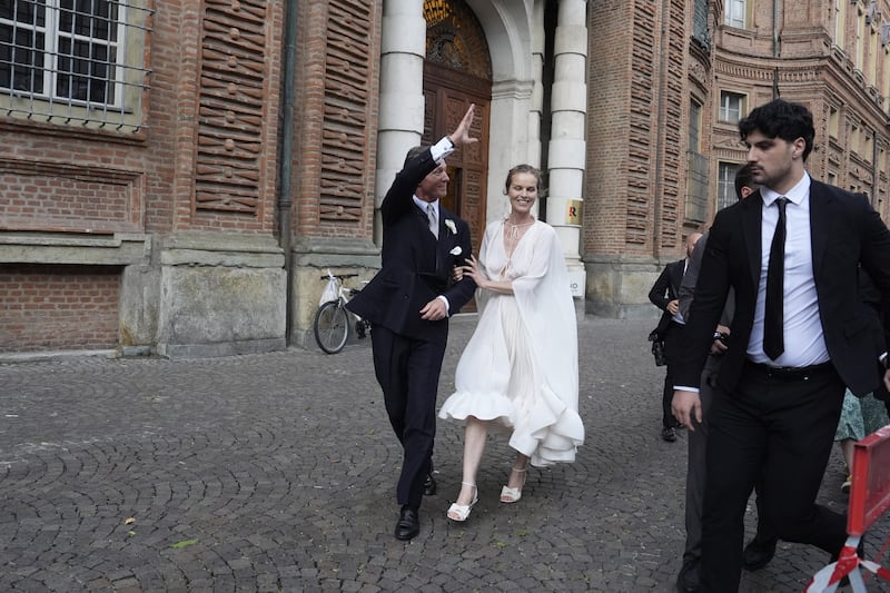 Le nozze di Eva Herzigova con Gregorio Marsiaj 16