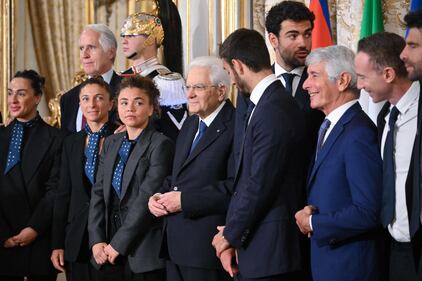 L'Italia del tennis va da Mattarella: le immagini più belle della cerimonia al Quirinale 1