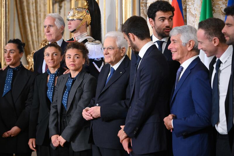 L'Italia del tennis va da Mattarella: le immagini più belle della cerimonia al Quirinale 1
