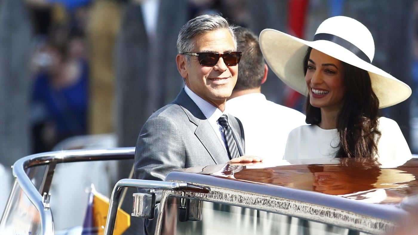 George Clooney svela la romantica proposta fatta ad Amal