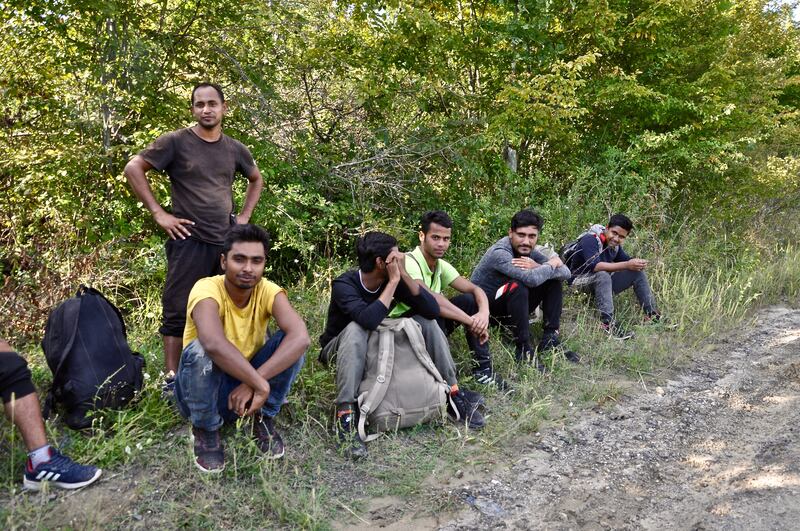 I migranti sulla rotta balcanica 9