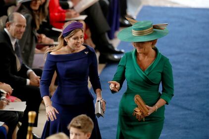 Meghan Markle alle nozze della Principessa Eugenia: foto 8