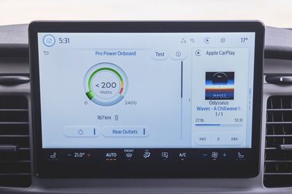 Ford E-Transit, il furgone più venduto al mondo diventa 100% elettrico: guarda la gallery 17