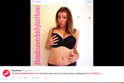 #boobsoverbellybutton, la rivincita delle curvy 5