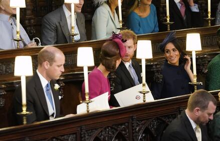 Meghan Markle alle nozze della Principessa Eugenia: foto 8