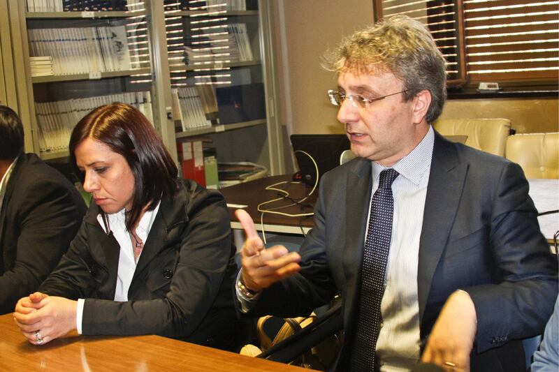 Piera Maggio e Giacomo Frazzitta nel 2013
