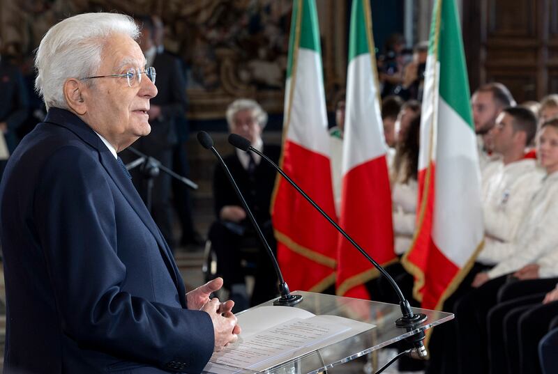 Qurinale, Mattarella con gli atleti in partenza per i Giochi Olimpici 10