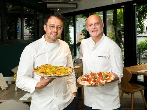 Denis+Aimo e Nadia, la pizza d’autore motiplicata per tre