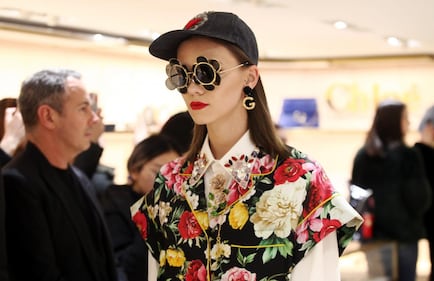 Dolce & Gabbana, sfilata alla Rinascente 10