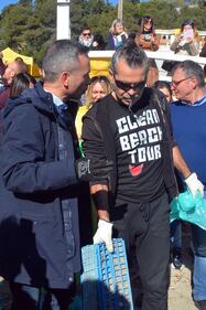 Piero Pelù a Sanremo inaugura il Clean Beach Tour 7