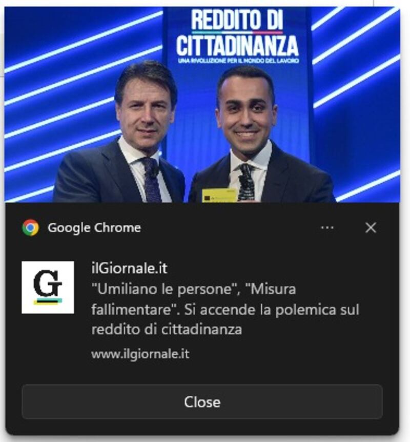 notifiche push