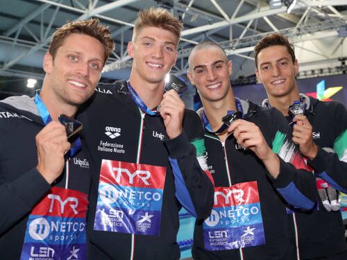 Europei di nuoto, due medaglie d'argento per l'Italia