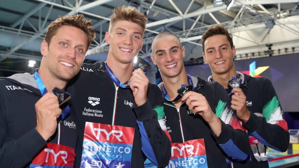 Europei di nuoto, due medaglie d'argento per l'Italia