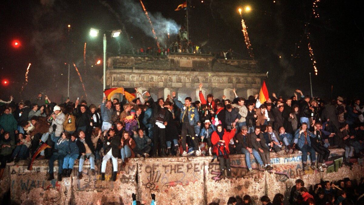 Berlusconi ricorda il crollo del Muro di Berlino