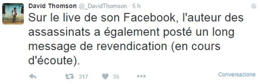Parigi, i post del killer su Facebook 2